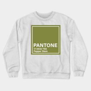 pantone 17-0542 TSX Pepper Stem Crewneck Sweatshirt